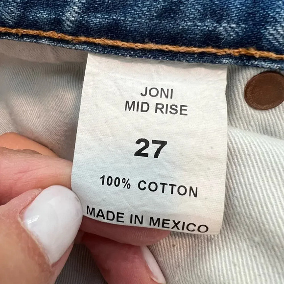 DENIMIST Joni High-Rise Dip Dyed Jeans size 27 - Picture 7 of 9